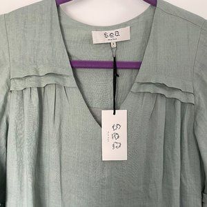 Sea Lucy Long Sleeve Midi Dress - Seamoss